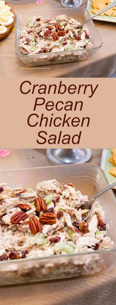 Cranberry Pecan Chicken Salad