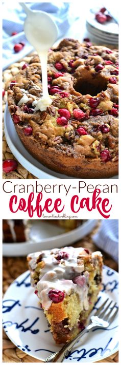 Cranberry-Pecan Coffee Cake