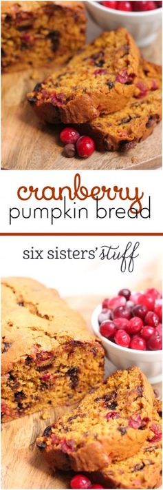 Cranberry Pumpkin Bread