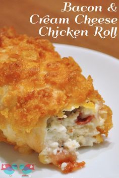Cream Cheese and Bacon Chicken Rolls