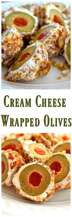 Cream Cheese Wrapped Olives