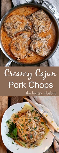 Creamy Cajun Pork Chops