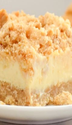 Creamy Lemon Cheesecake Crumb Bars