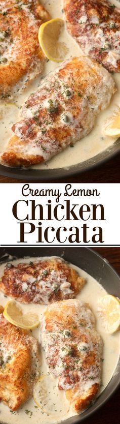 Creamy Lemon Chicken Piccata