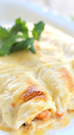 Creamy Shrimp Enchiladas