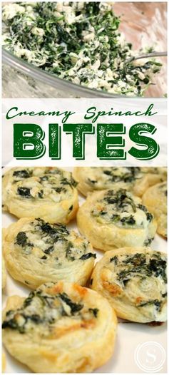 Creamy Spinach Roll Ups