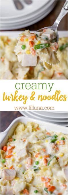 Creamy Turkey and Noodles