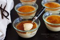 Creme Brulee in the Pressure Cooker