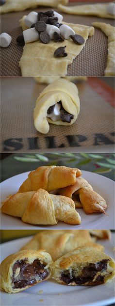 Crescent Puff S'mores