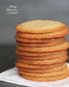 Crisp Almond Cookies