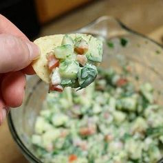 Crisp Cucumber Salsa