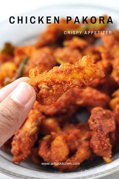 Crispy and crunchy chicken pakora (pakoda in 20 mins