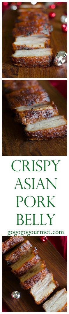 Crispy Asian Pork Belly