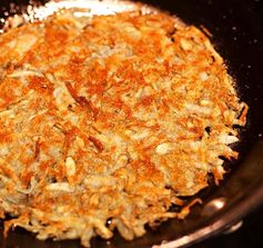 Crispy Hash Browns from Scratch