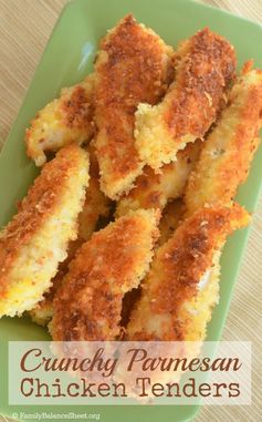 Crispy Parmesan Chicken Tenders