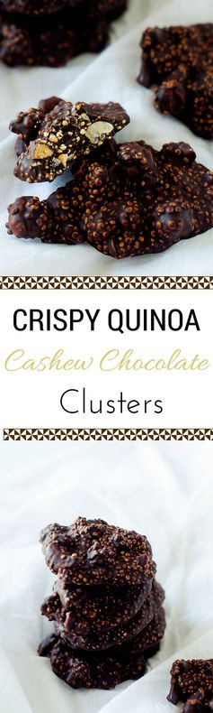 Crispy Quinoa & Cashew Clusters