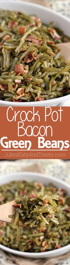 Crock Pot Bacon Green Beans