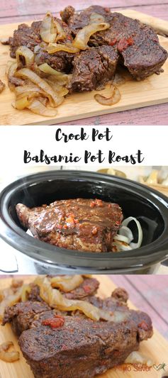 Crock Pot Balsamic Pot Roast