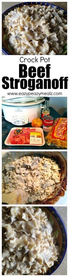 Crock Pot Beef Stroganoff