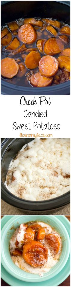 Crock Pot Candied Sweet Potatoes