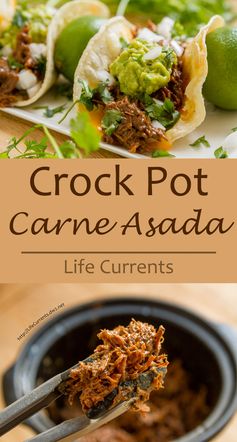 Crock Pot Carne Asada