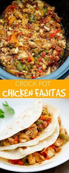 Crock Pot Chicken Fajitas