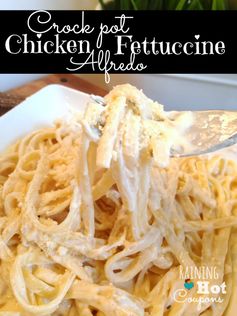 Crock Pot Chicken Fettuccine Alfredo