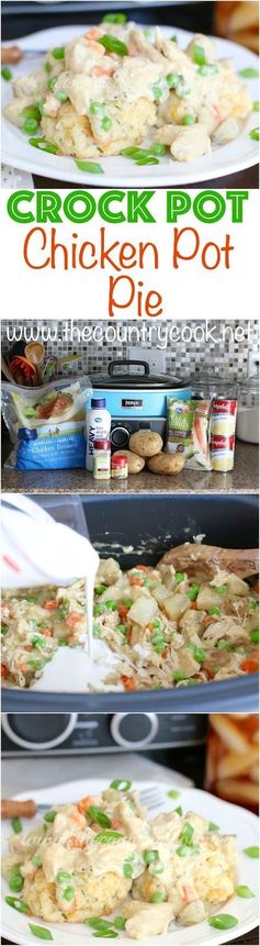 Crock Pot Chicken Pot Pie