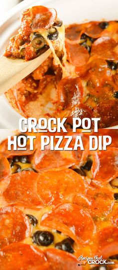 Crock Pot Hot Pizza Dip