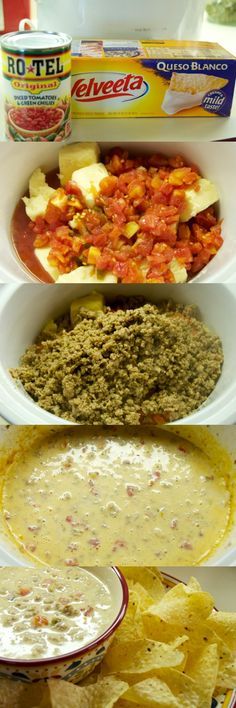 Crock Pot Sausage Queso Dip