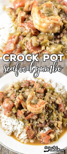 Crock Pot Seafood Gumbo