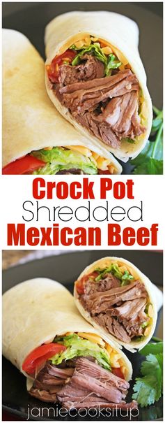 Crock Pot Shredded Mexican Beef