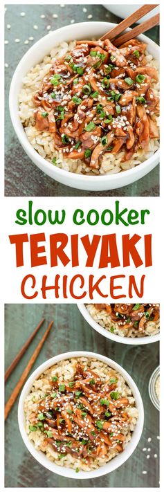 Crock Pot Teriyaki Chicken