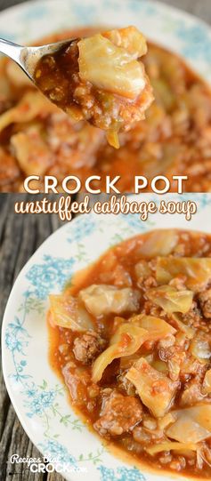 Crock Pot Unstuffed Cabbage Soup