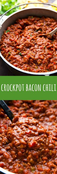 Crockpot Bacon Chili