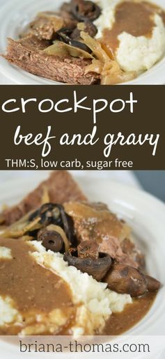 Crockpot Beef and Gravy