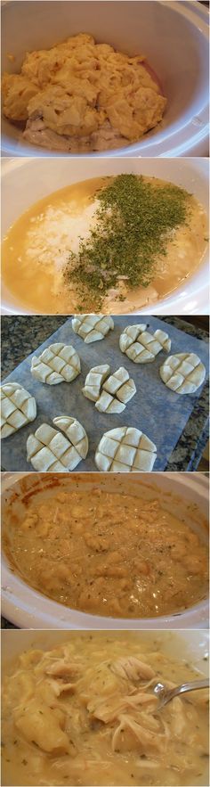 Crockpot Chicken & Dumplings | Inspired Craft Ideas