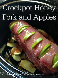 Crockpot Honey Pork and Apples