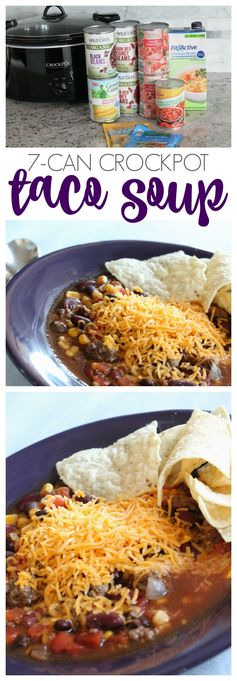 Crockpot Taco Soup