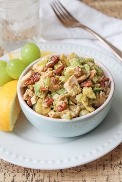 Crunchy Chicken Avocado Salad - Paleo & Gluten Free