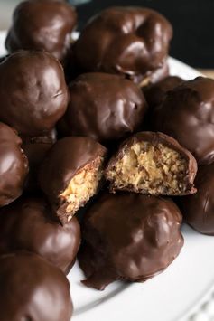 Crunchy Peanut Butter Balls Recipe and Dessert Share-Fest