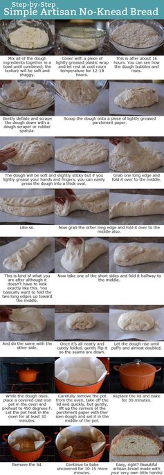 Crusty Artisan No-Knead Bread