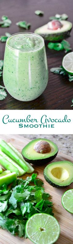 Cucumber Avocado Smoothie