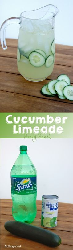 Cucumber Limeade Party Punch