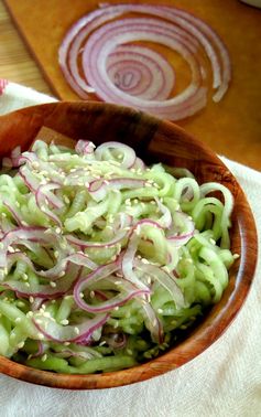 Cucumber Onion Salad