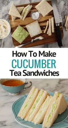 Cucumber Tea Sandwiches