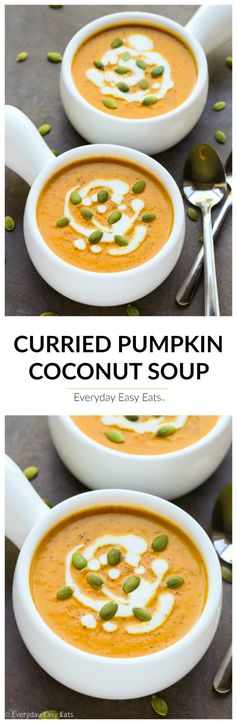 Curried Pumpkin Coconut Soup