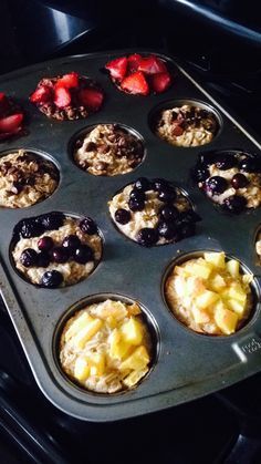 Customizable Baked Oatmeal Cups (21 Day Fix