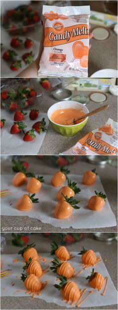 Cute Garden Carrot Cupcakes