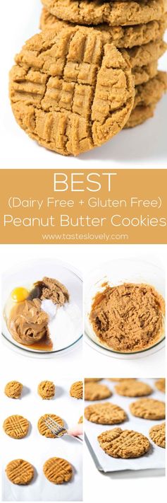 Dairy Free Peanut Butter Cookies